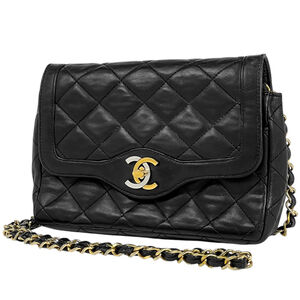 CHANEL Paris Limited Edition Mini Matelasse Single Flap Chain Shoulder Bag wi...